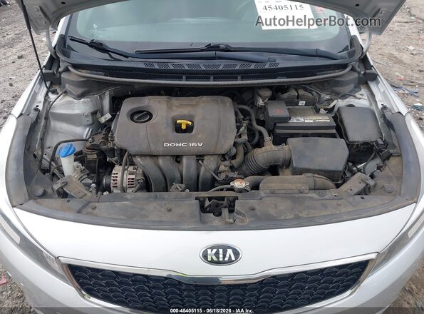 3KPFL4A71JE202956 2018 KIA FORTE Silver Հետևի տեսք