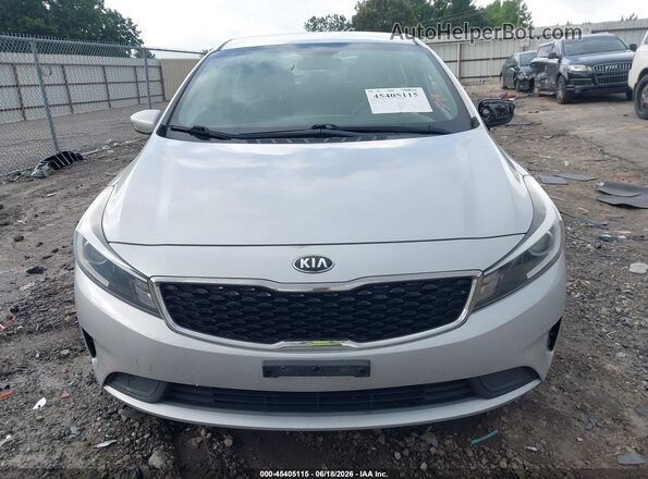 3KPFL4A71JE202956 2018 KIA FORTE Silver Սարքավորումների վահանակի տեսք