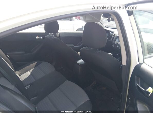 3KPFL4A71JE219370 2018 KIA FORTE White Vista de la etiqueta del VIN