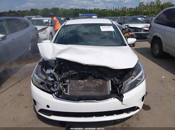 3KPFL4A71JE219370 2018 KIA FORTE White Vista del cuadro de instrumentos