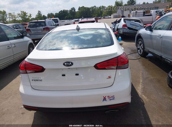 3KPFL4A71JE219370 2018 KIA FORTE White 