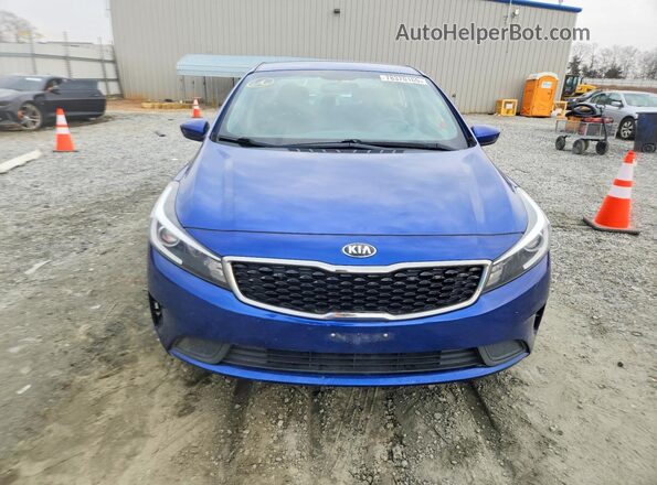 3KPFL4A73HE007967 2017 KIA FORTE Синий Вид спереди