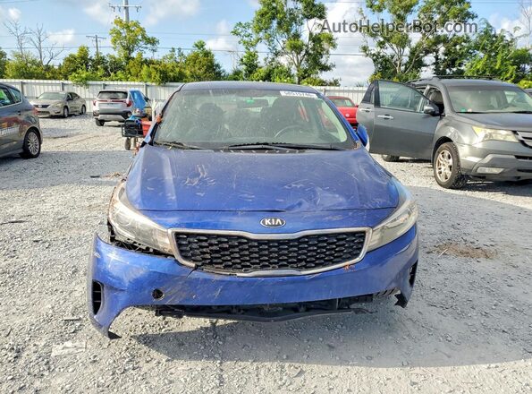 3KPFL4A73HE123136 2017 KIA FORTE Blue Вид спереду