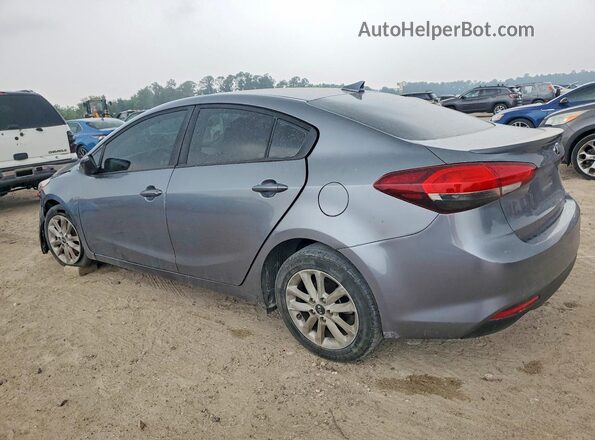 3KPFL4A75HE030036 2017 KIA FORTE Gray Trasero izquierdo