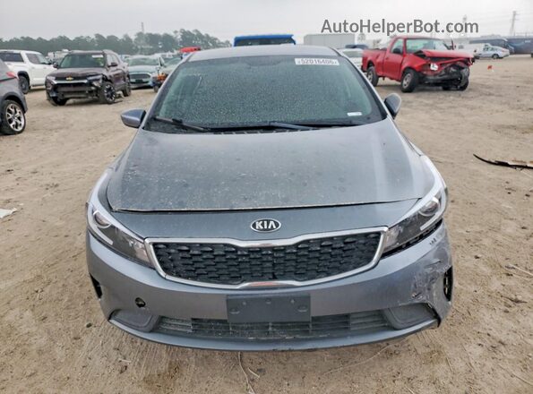 3KPFL4A75HE030036 2017 KIA FORTE Gray Vista frontal