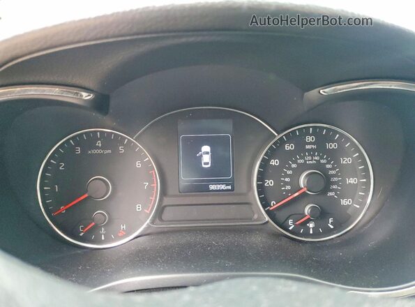 3KPFL4A75HE030036 2017 KIA FORTE Gray Vista del cuadro de instrumentos