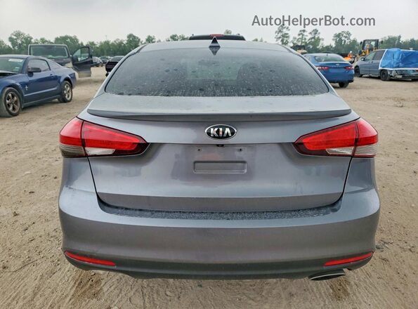 3KPFL4A75HE030036 2017 KIA FORTE Gray Vista trasera
