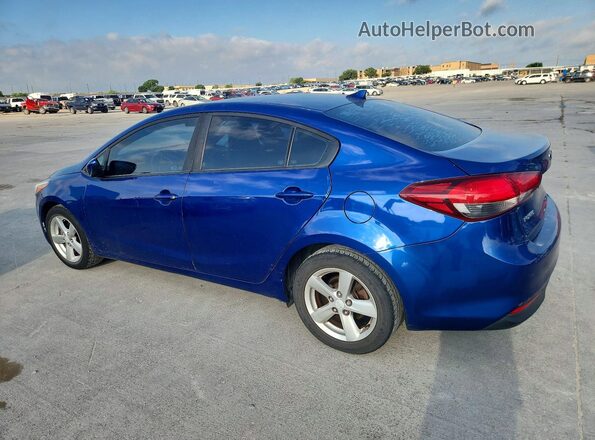 3KPFL4A75HE072965 2017 KIA FORTE Blue Rear left