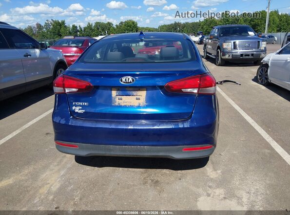 3KPFL4A75JE194571 2018 KIA FORTE Blue 
