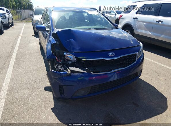 3KPFL4A75JE194571 2018 KIA FORTE Blue 