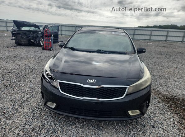 3KPFL4A75JE262190 2018 KIA FORTE Black Вид спереду