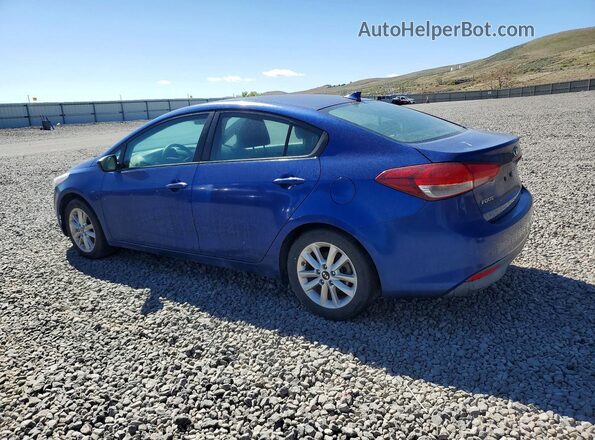 3KPFL4A76HE017456 2017 KIA FORTE Blue Tył lewy