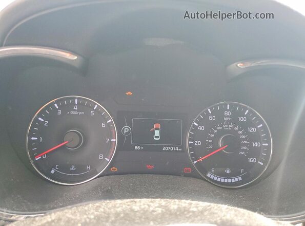 3KPFL4A76HE042308 2017 KIA FORTE White Սարքավորումների վահանակի տեսք