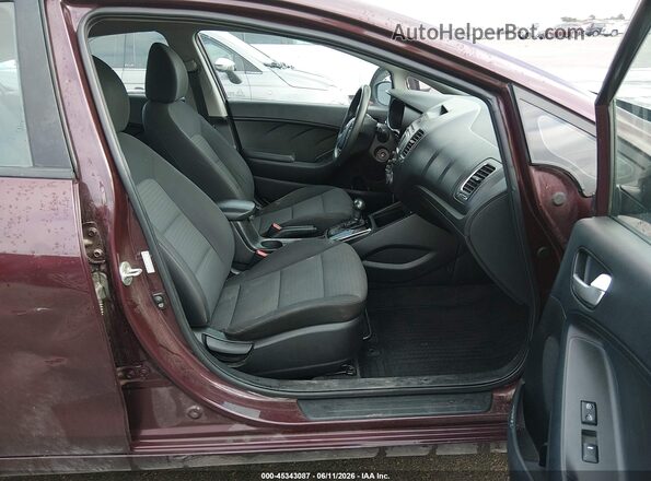 3KPFL4A76HE061229 2017 KIA FORTE Purple Սալոնի դիմացի տեսք