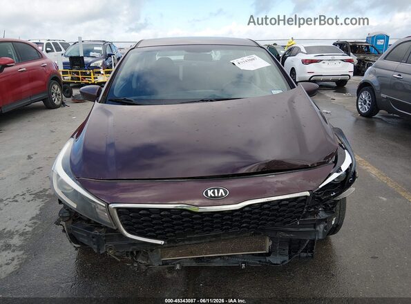 3KPFL4A76HE061229 2017 KIA FORTE Purple Դիմացի տեսք