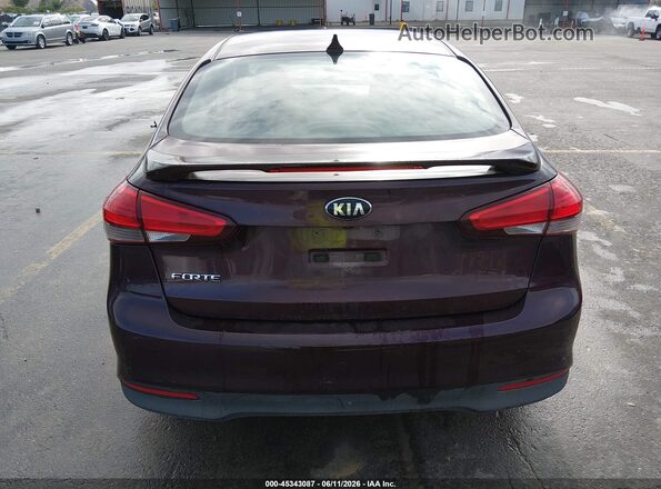 3KPFL4A76HE061229 2017 KIA FORTE Purple 