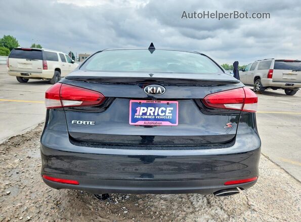 3KPFL4A76HE125530 2017 KIA FORTE Black Vista trasera
