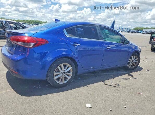 3KPFL4A76HE144255 2017 KIA FORTE Blue Trasero derecho