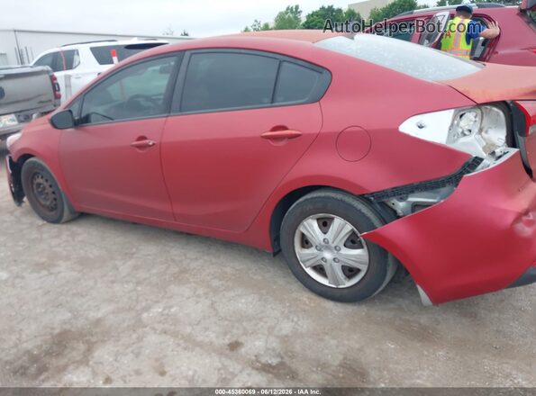 3KPFL4A76JE195311 2018 KIA FORTE Red Vista interior de 360 grados