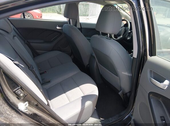 3KPFL4A76JE233359 2018 KIA FORTE Black VIN կոդի պիտակի տեսք