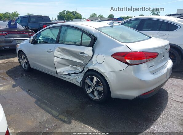3KPFL4A76JE245270 2018 KIA FORTE Silver Trasero izquierdo
