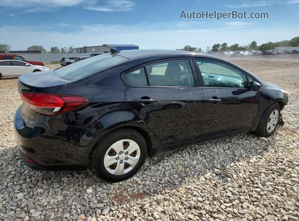 3KPFL4A77HE045363 2017 KIA FORTE Black Tył prawy