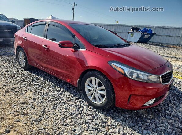 3KPFL4A79HE062780 2017 KIA FORTE Красный Передняя правая четверть