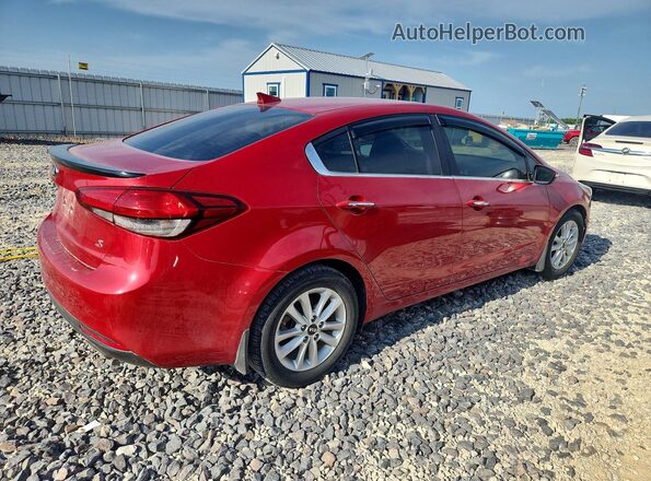 3KPFL4A79HE062780 2017 KIA FORTE Красный Задняя правая четверть