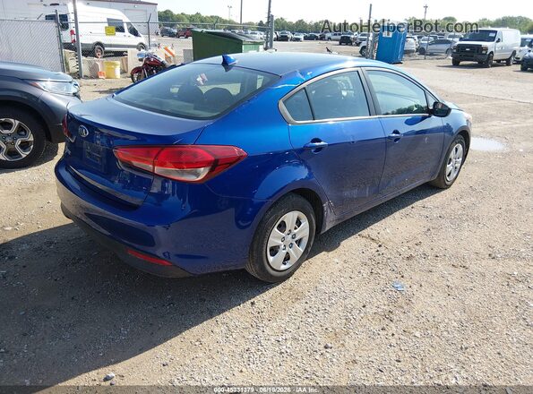 3KPFL4A79HE081605 2017 KIA FORTE Blue Задня права чверть