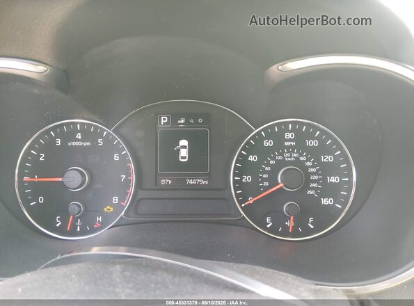 3KPFL4A79HE081605 2017 KIA FORTE Blue Вид задніх сидінь