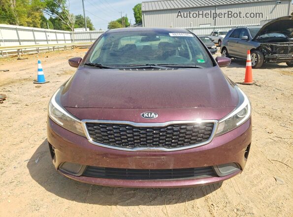 3KPFL4A7XHE121416 2017 KIA FORTE Бордовый Вид спереди