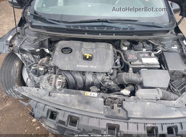 3KPFL4A7XHE144324 2017 KIA FORTE Black Vista trasera