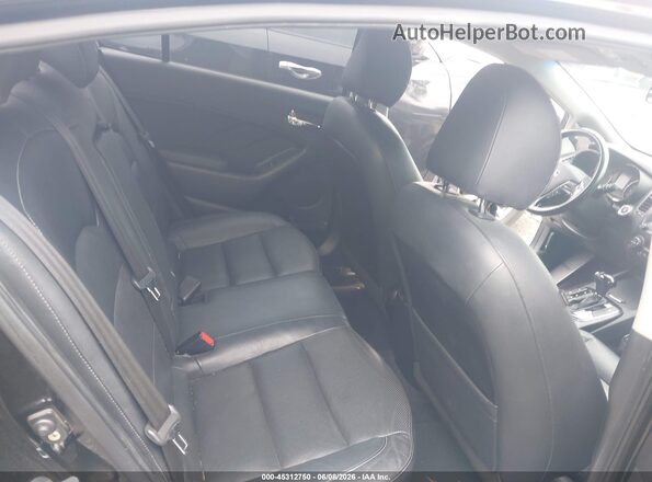 3KPFL4A80HE004968 2017 KIA FORTE Black Widok naklejki z numerem VIN