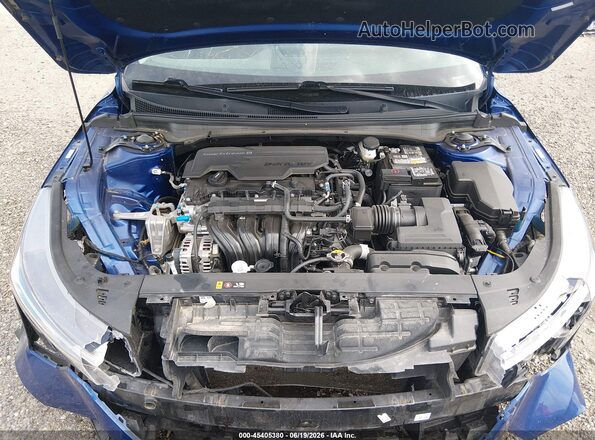3KPFT4DE0SE038370 2025 KIA K4 Blue უკანა ხედი