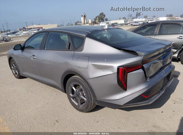 3KPFT4DE0SE079405 2025 KIA K4 Gray Задня ліва чверть