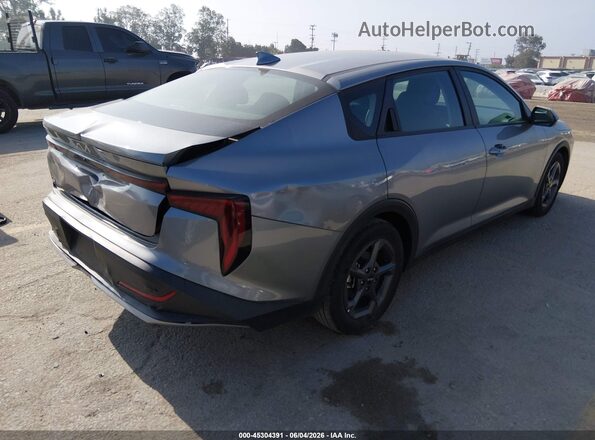 3KPFT4DE0SE079405 2025 KIA K4 Gray Задня права чверть