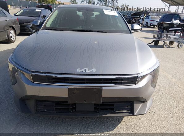 3KPFT4DE0SE079405 2025 KIA K4 Gray Вид щитка приладів