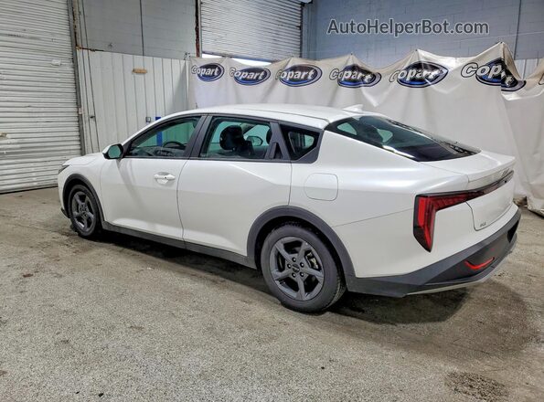 3KPFT4DE0SE103282 2025 KIA K4 White 