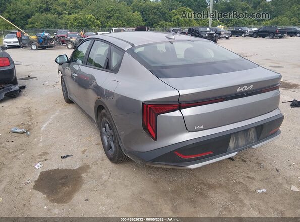 3KPFT4DE0SE206993 2025 KIA K4 Gray Հետևի ձախ