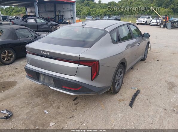 3KPFT4DE0SE206993 2025 KIA K4 Gray Հետևի աջ