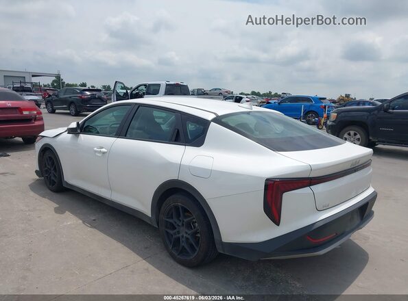3KPFT4DE1SE030603 2025 KIA K4 White Tył lewy