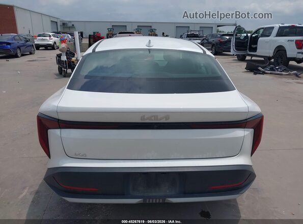 3KPFT4DE1SE030603 2025 KIA K4 White 