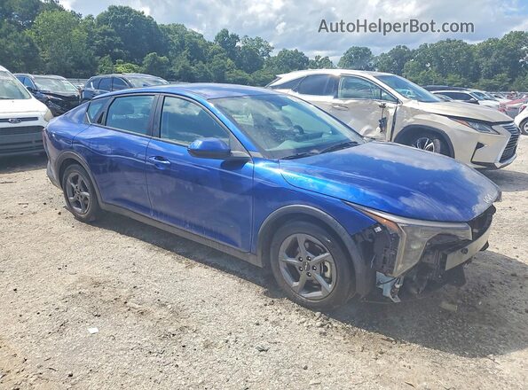 3KPFT4DE1SE060846 2025 KIA K4 Blue Передня права чверть