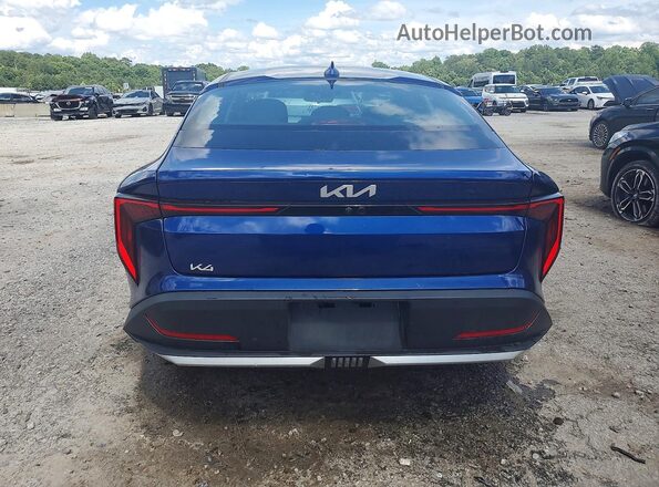 3KPFT4DE1SE060846 2025 KIA K4 Blue Вид ззаду