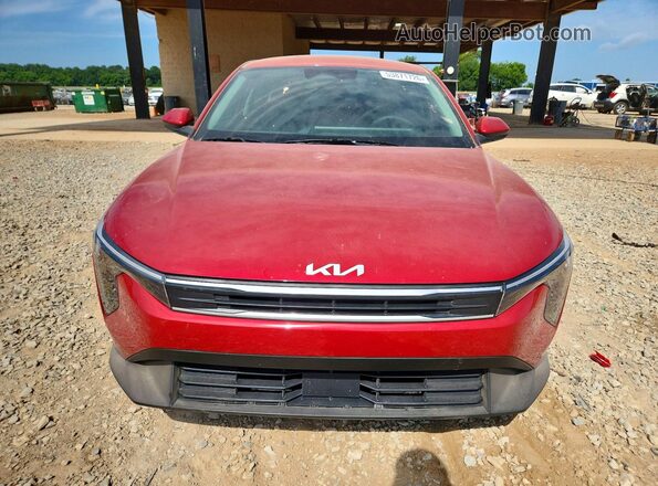 3KPFT4DE1SE154841 2025 KIA K4 Red Вид спереду