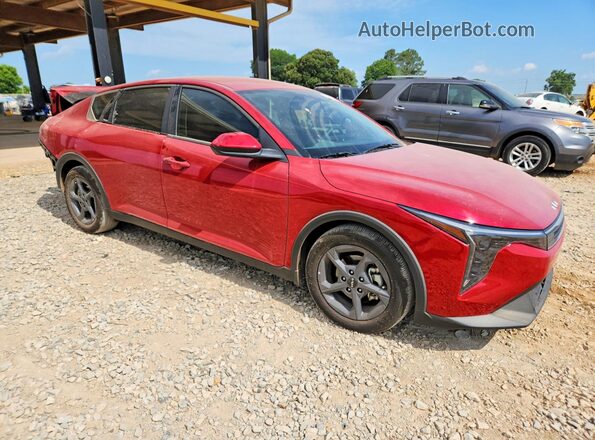 3KPFT4DE1SE154841 2025 KIA K4 Red Передня права чверть