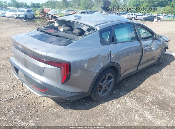 3KPFT4DE2SE025832 2025 KIA K4 Gray Задня права чверть