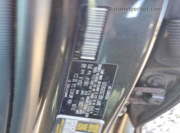 3KPFT4DE2SE056529 2025 KIA K4 Black 