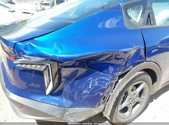 3KPFT4DE2SE163757 2025 KIA K4 Blue Вид спереду