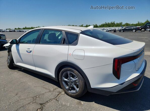 3KPFT4DE3SE017495 2025 KIA K4 White უკანა მარცხენა